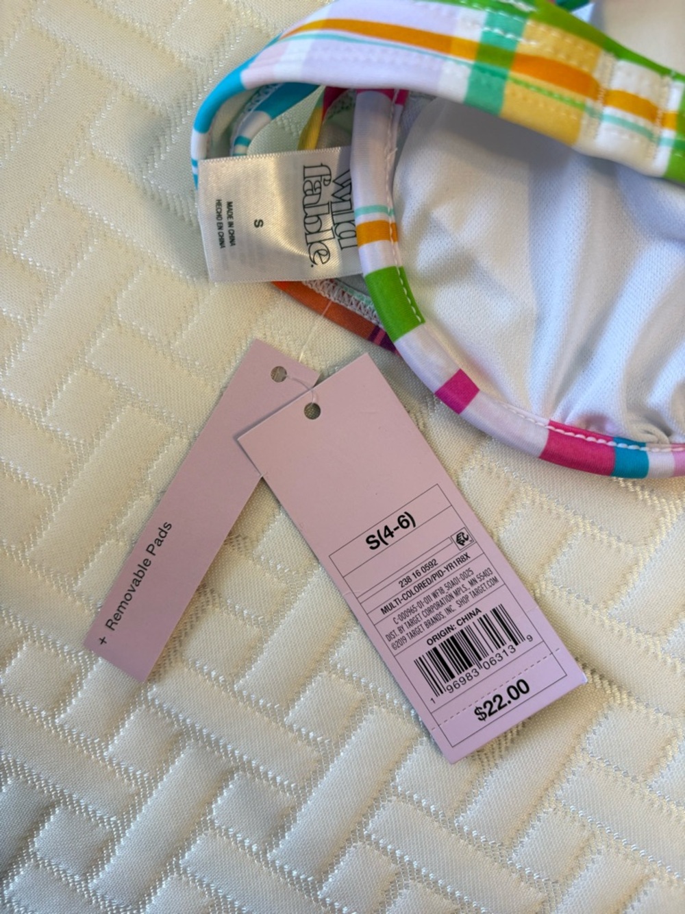 Target: Multicolor bikini top - Picture 3 of 3